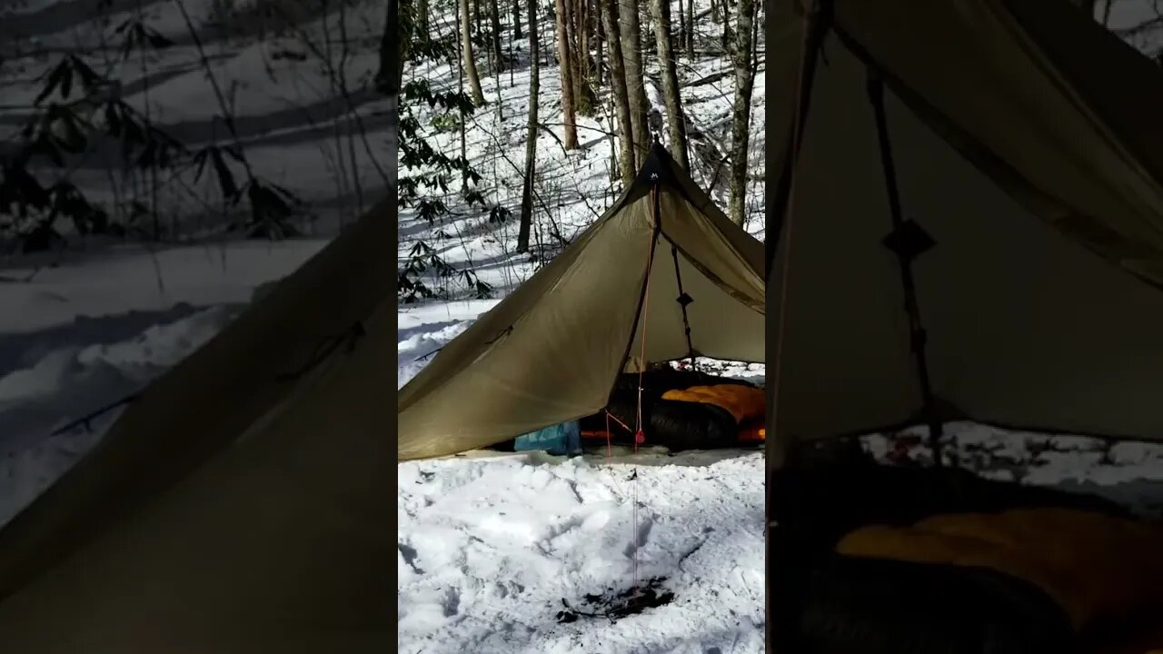 Snow on Sycamore Creek