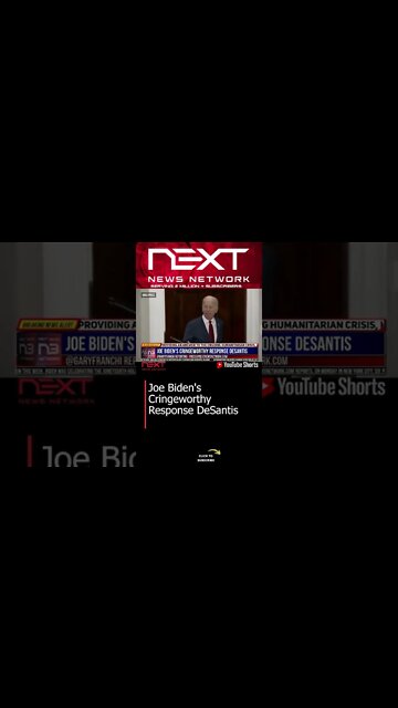 Joe Biden's Cringeworthy Response DeSantis #shorts