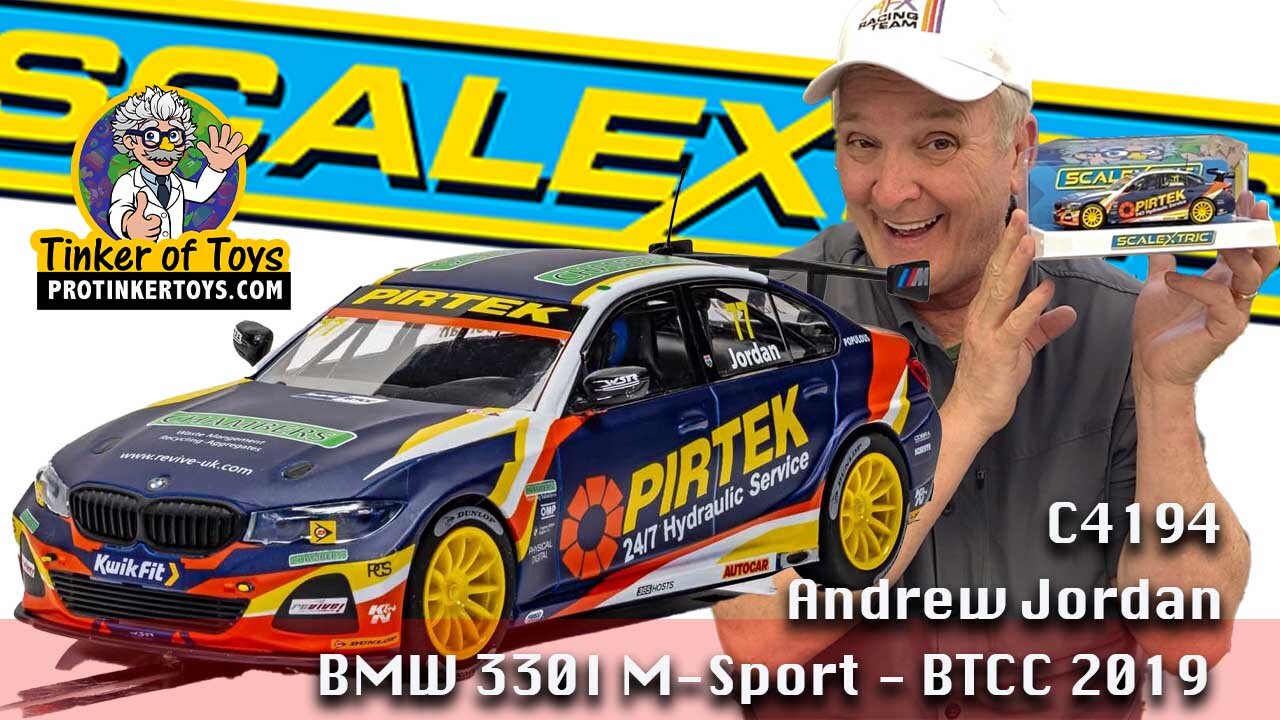 BMW 330I M-Sport - BTCC 2019 - Andrew Jordan | C4194 | Scalextric