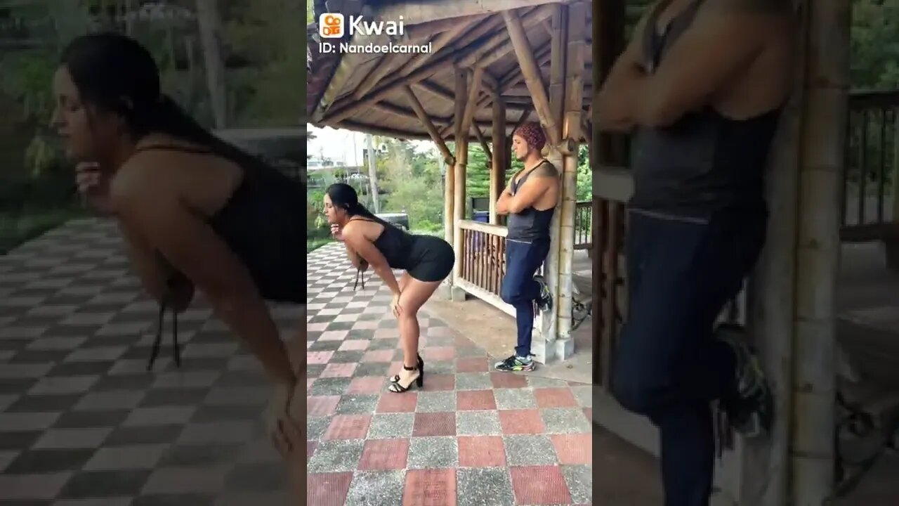 mulher leva um tapinha se apaixona #shorts