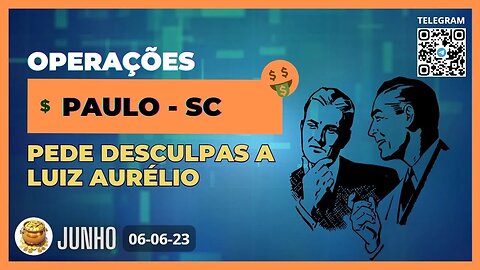 PAULO-SC Pede Desculpas para Luiz Aurélio