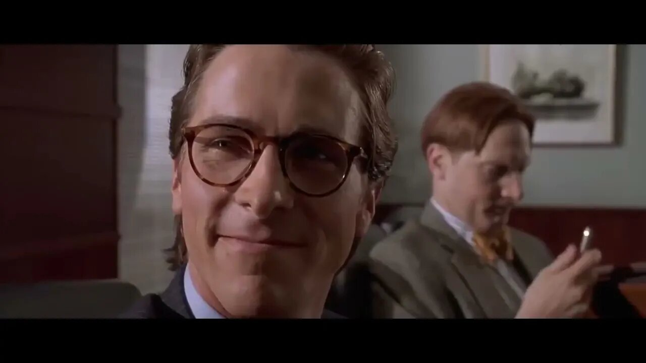 American Psycho - Business Card Scene