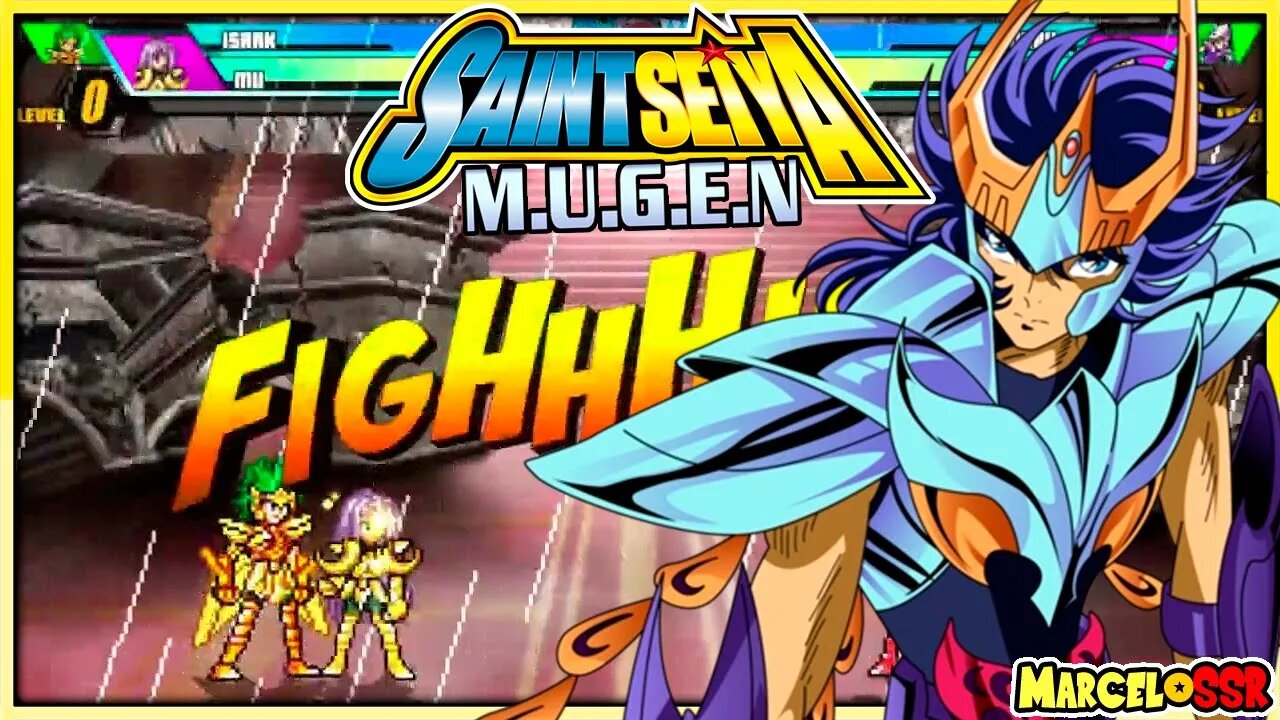 Isaak & Mu Vs. Jabu & Ikki - Saint Seiya M.U.G.E.N