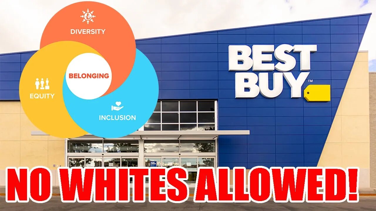 Best Buy is RACIST! BANS White People from Management Training Program in SHOCKING reveal!