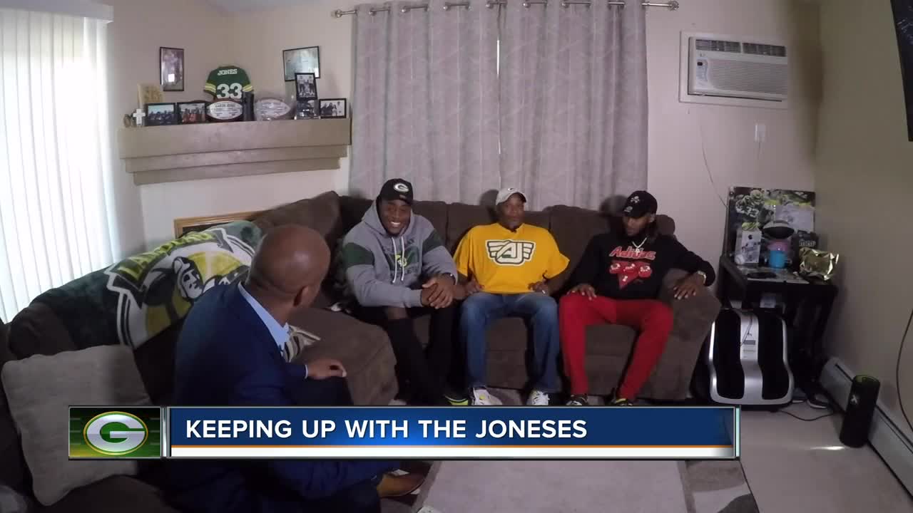 Packers star Aaron Jones says his success starts at home