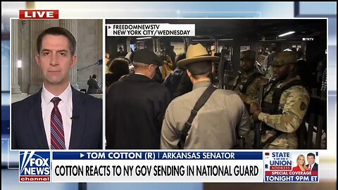 Sen Tom Cotton SLAMS NY Times Hypocrisy