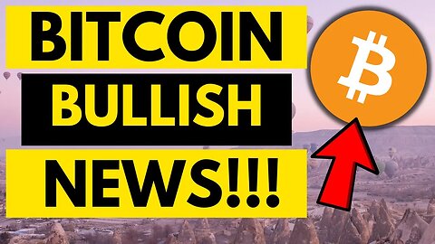 BITCOIN: 🚨 BULLISH NEWS