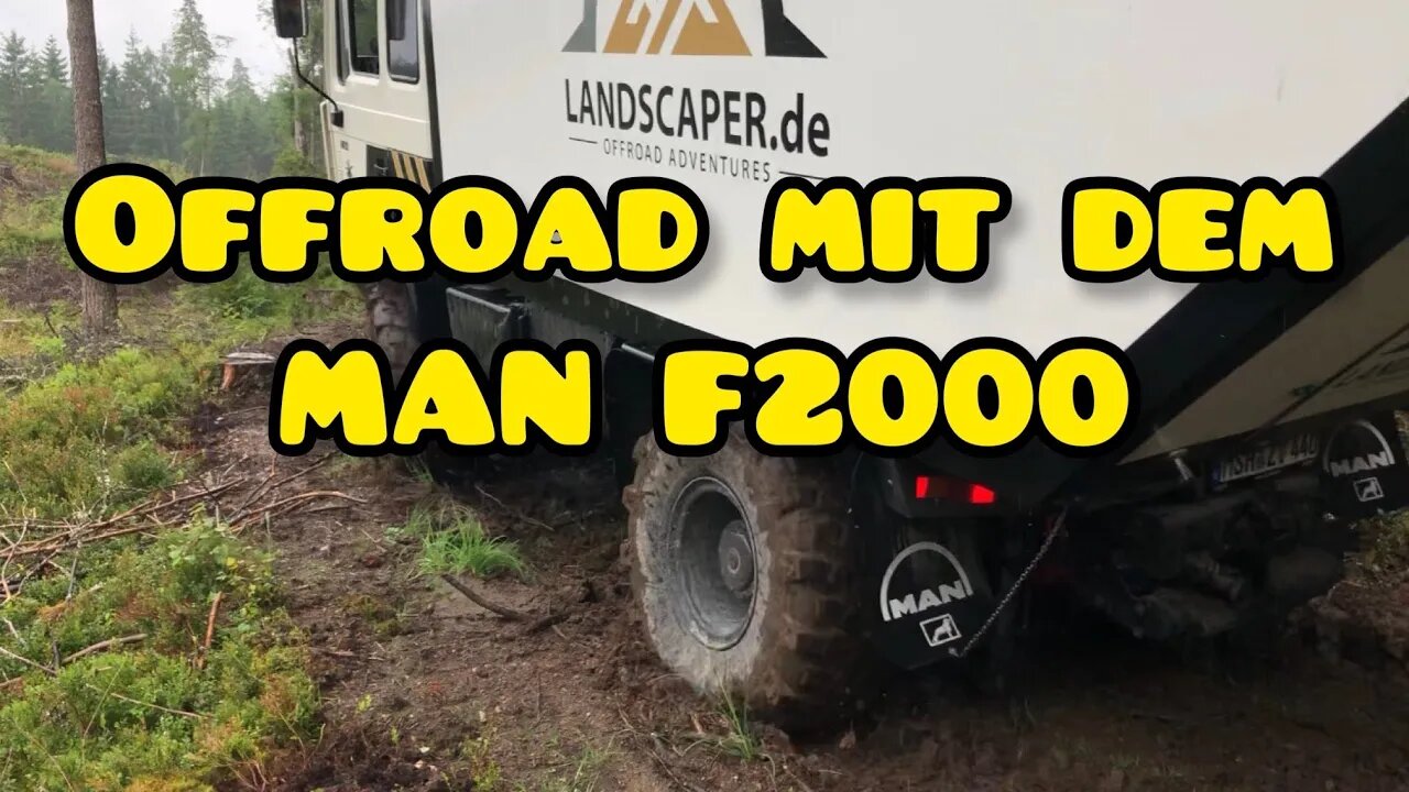 Offroad mit dem MAN F2000