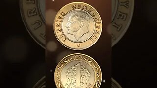 Turkey 1 Lire 2015. #shorts #coinnotesz #viral