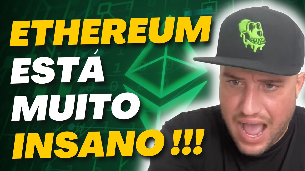 ETHEREUM ROMPENDO TODAS AS MÉDIAS, VAMOS BUSCAR ALTA HISTÓRICA NOVAMENTE - CAIO VICENTINO