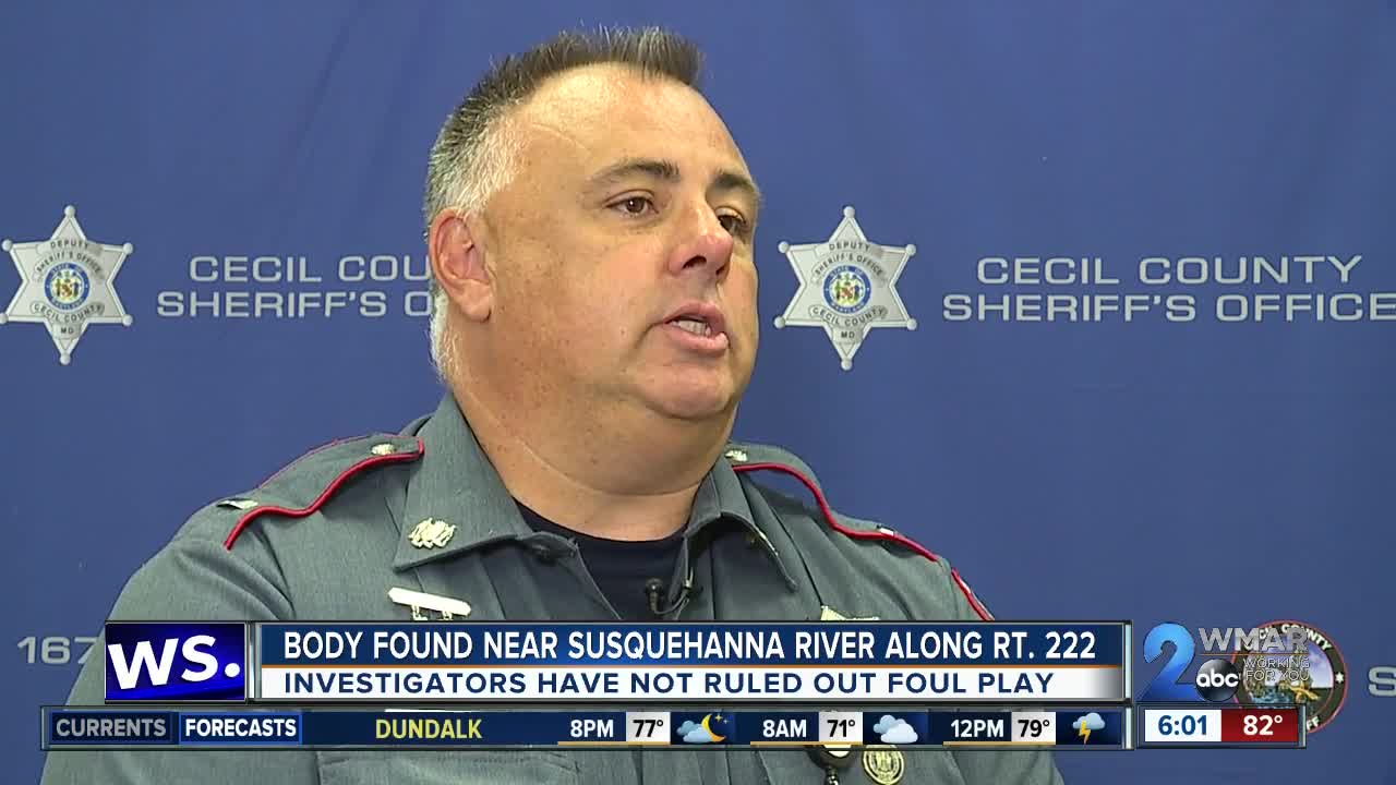 Body found near Susquehanna River along Rt. 222