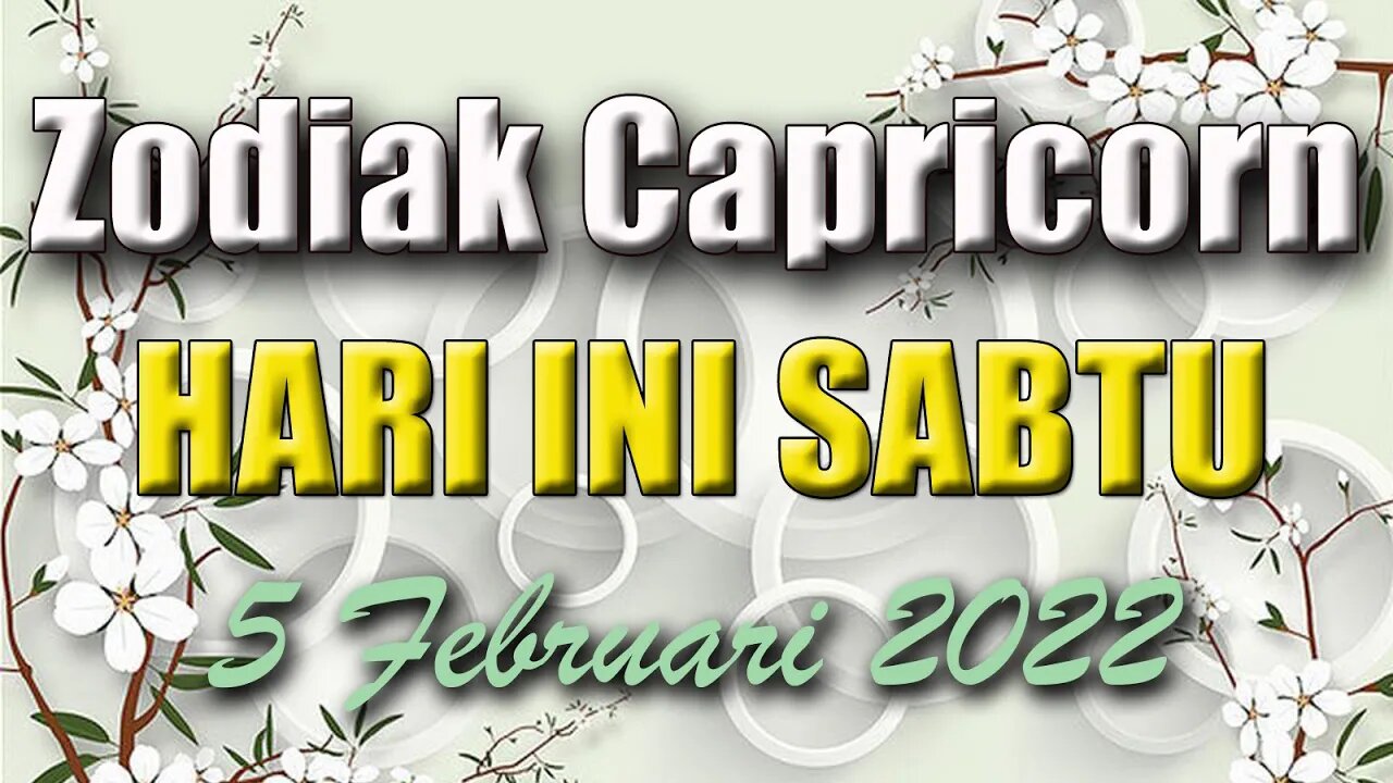 Ramalan Zodiak Capricorn Hari Ini Sabtu 5 Februari 2022 Asmara Karir Usaha Bisnis Kamu!