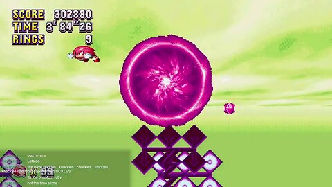 Sonic Mania - Knuckles and Knuckles Ending