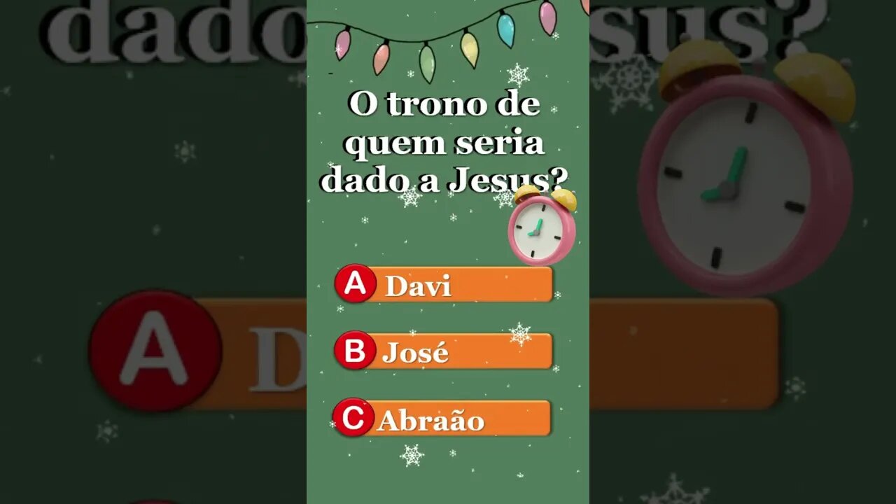 O trono de quem seria dado a Jesus? #shorts #perguntaserespostas #biblia #bible #natal
