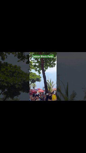 Leblon Block Party #shorts