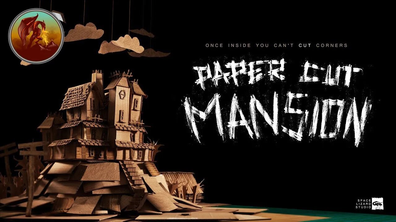 Paper Cut Mansion | Is That A Ghost