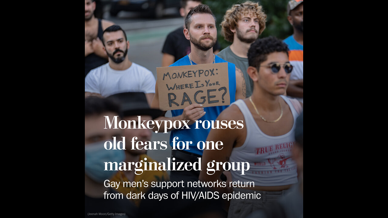 Conservatives Tell the Truth about MonkeyPox, While Lefties Pander to Gay Orgies
