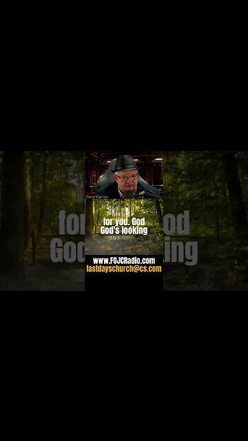 #God is Looking for YOU! | David Carrico | #FOJC Radio | #shorts