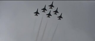 US Air Force Academy graduation ceremony