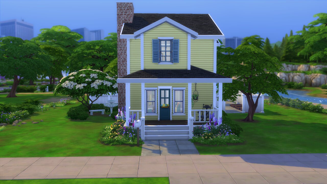 Country-Style House Speed Build (Sims 4)