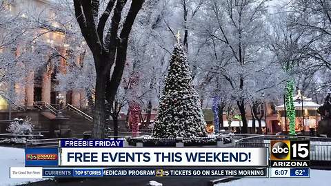 Free holiday events happening in Valley