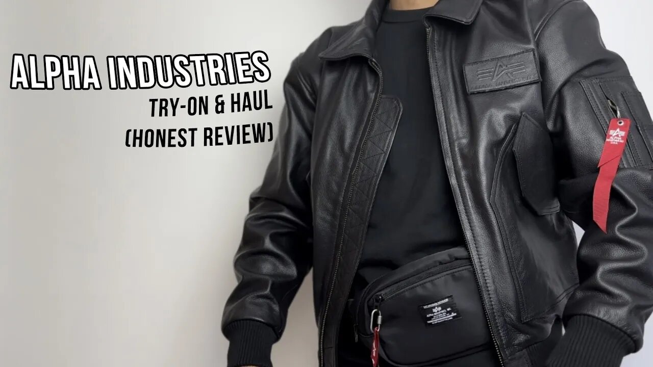 Alpha Industries (Honest Review) | Hottest Men's Haul & Try On