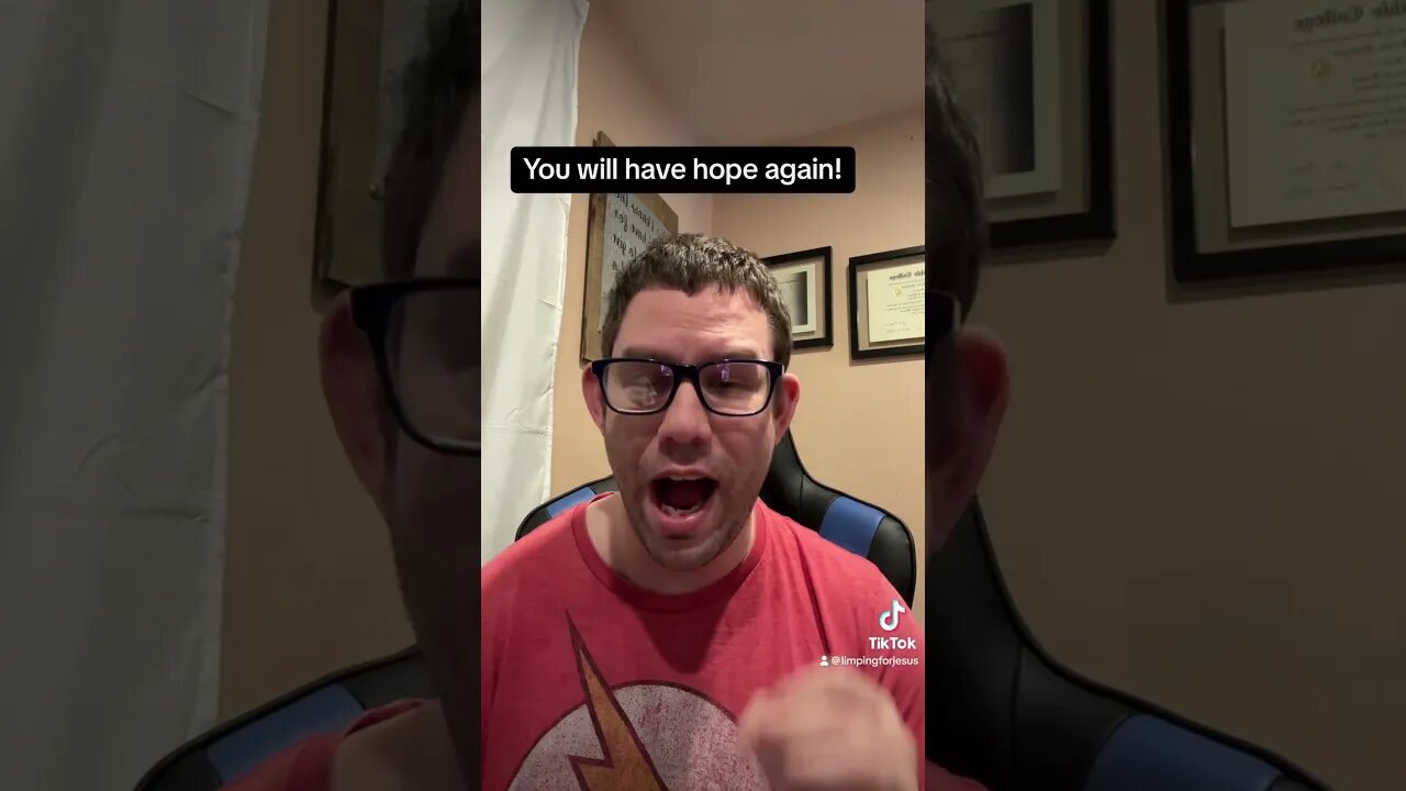 You will hope again! #jesus #tiktok #shorts #mondaydevotional