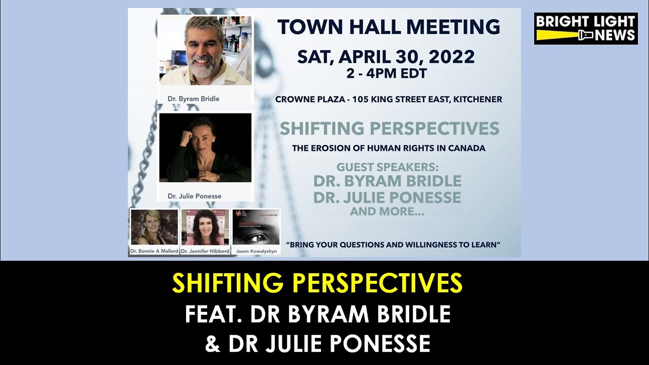 Shifting Perspectives Feat. Drs Byram Bridle & Julie Ponesse [Full Conference]