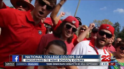 National College Colors Day