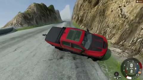Ford + VS + Ram + Trucks + Race & Crash Down a Mountain in BeamNG Drive Mods!