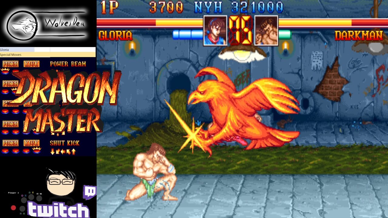(MAME) Dragon Master - 03 - Gloria - normal difficulty