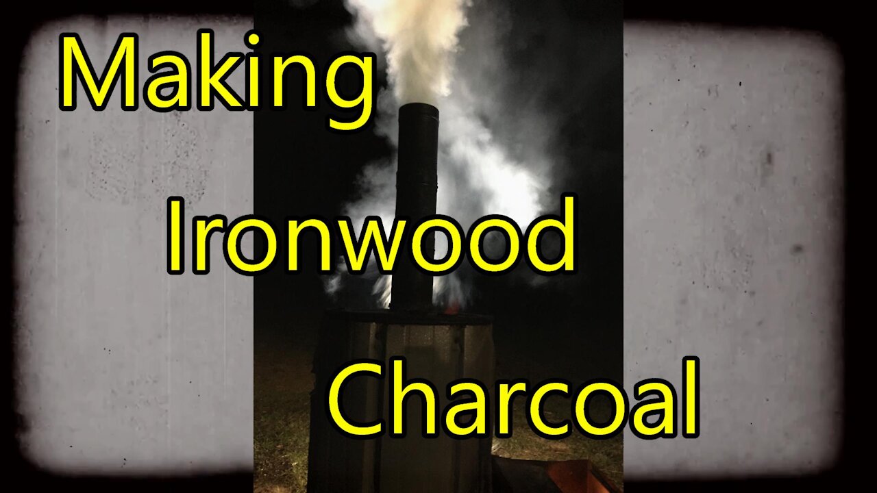 Making Ironwood Charcoal