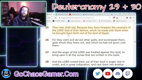 Deuteronomy 29 + 30 King James Version (KJV Bible 2022)