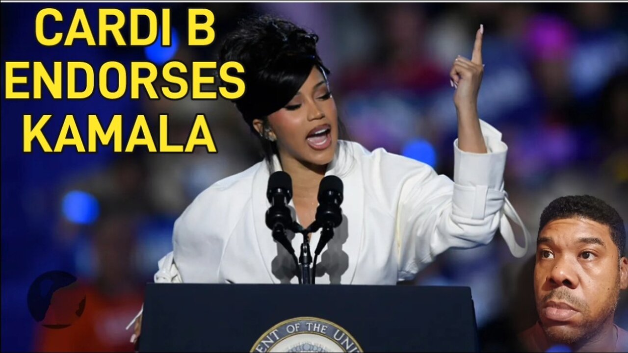 CARDI B Bends the KNEE for DEMOCRATS and KAMALA | FULL SPEECH