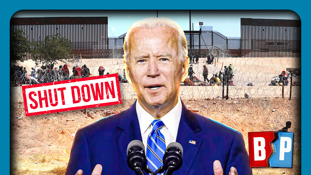 Biden SHAMELESSLY COPIES Trump Border Policy