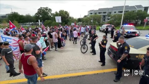 Jail records show Cuba protesters held without bail because of 'anti-riot' law