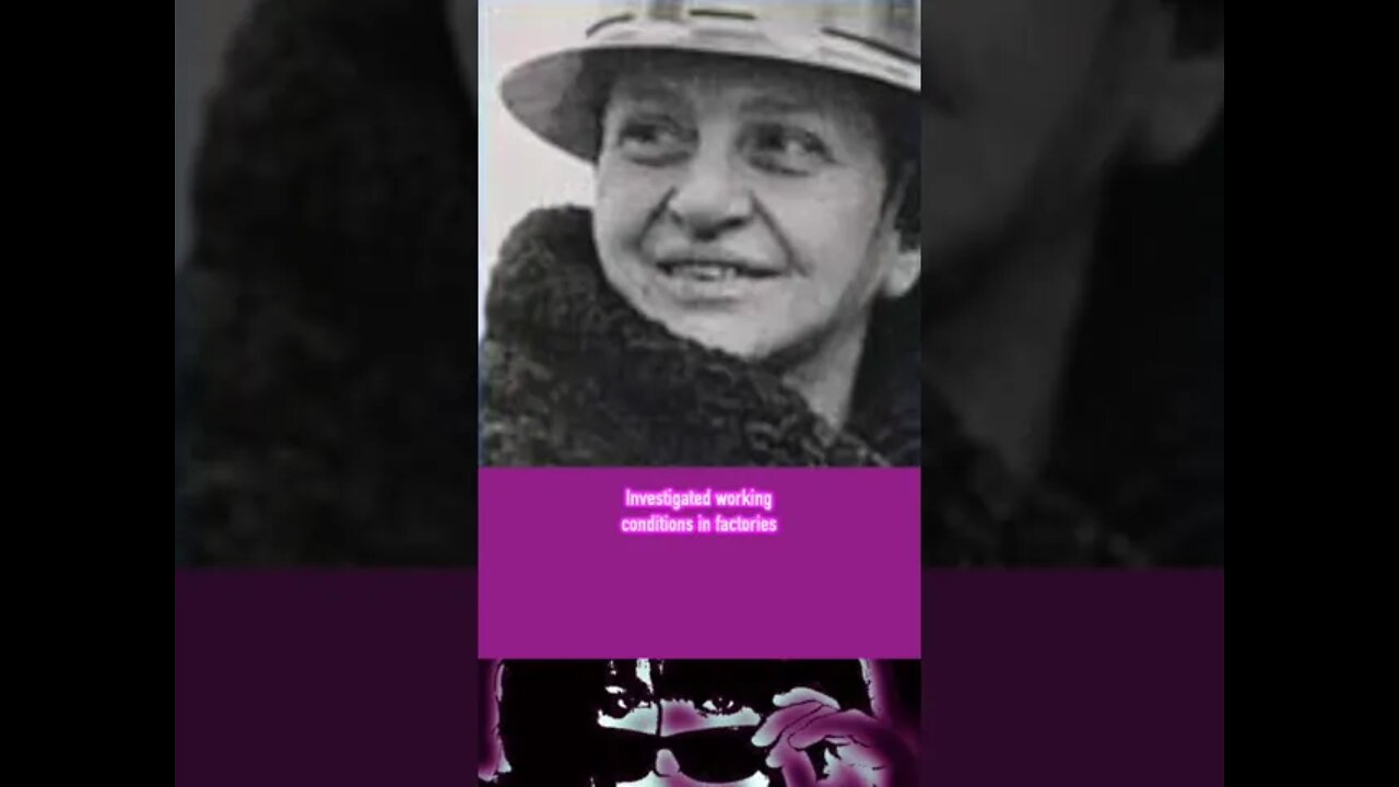 FACT #4: Frances Perkins was the Fist Female Cabinet Member