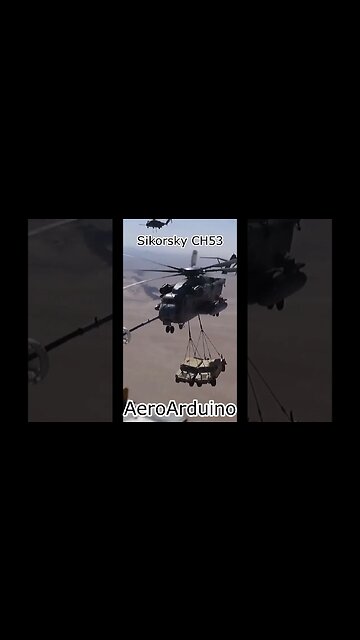 Watch Sikorsky CH53 Carrying Huge Loads #Aviation #Fly #AeroArduino