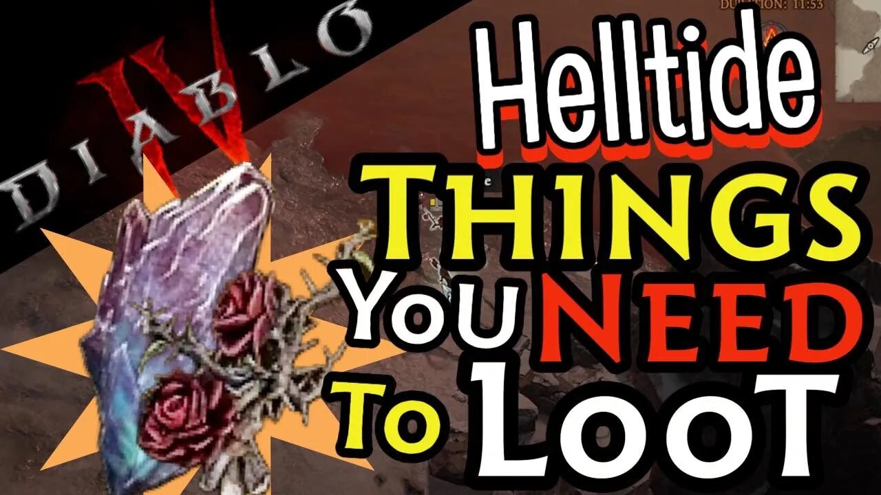 Diablo 4 Helltide Things You Need to Loot!