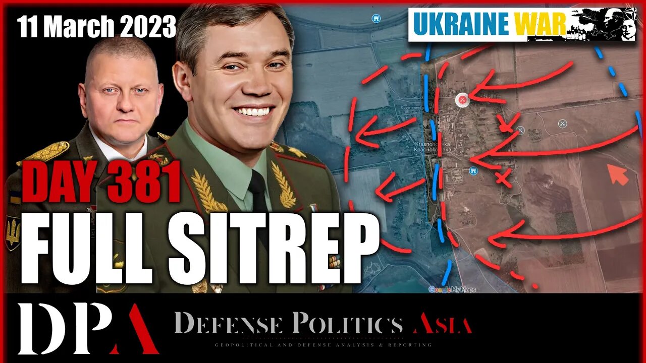 RUSSIA BREAKTHRU N. OF AVDIIVKA: Krasnohorivka on verge of capture [ Ukraine SITREP ] Day 381 (11/3)