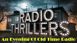 All Night Old Time Radio Shows | Radio Thrillers! | Classic Suspenseful OTR | 8+ Hours!