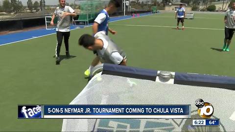 5-on-5 Neymar Jr. Tournament coming to Chula Vista