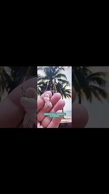 3 ways to make seashell earrings video later today #polymerclay #diy #claycrafts