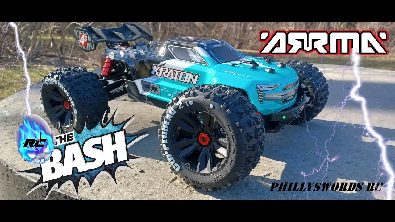 Arrma Kraton 4S V2 Bash Day OMG!!