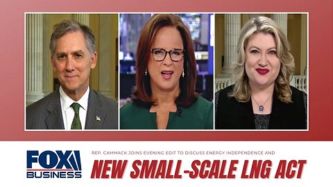 Rep. Cammack Joins FBN To Discuss New Small-Scale LNG Act & Energy Independence