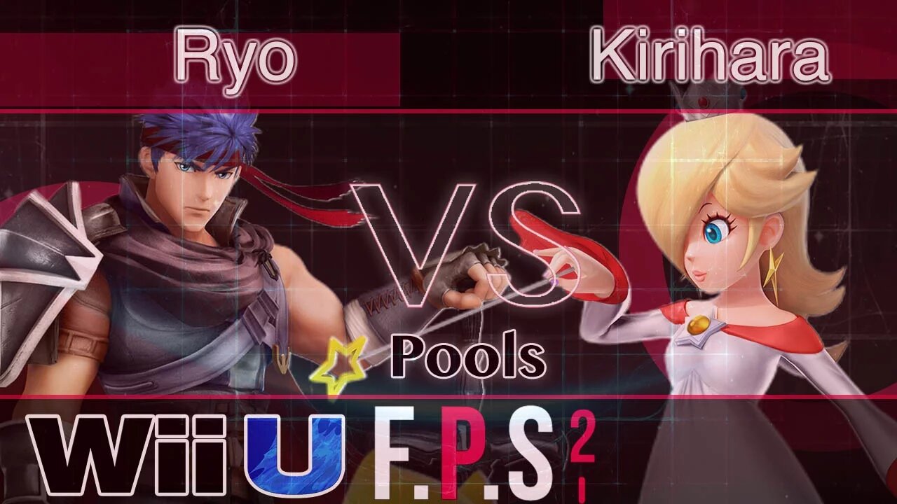 Noble|Ryo (Ike) vs. Kirihara (Rosalina) - Wii U Pools - FPS2