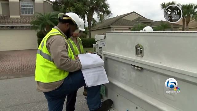 Crews work to restore gas