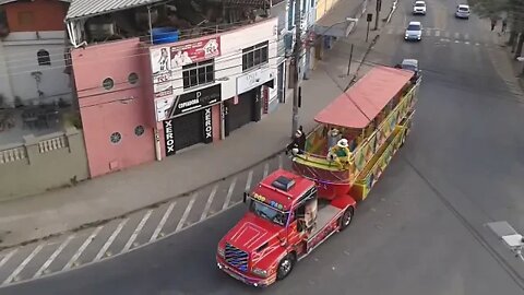 CHEGADA DA CARRETA DA ALEGRIA POP STAR, DANÇANDO FOFÃO, CHAVES E PATATI, LIKE