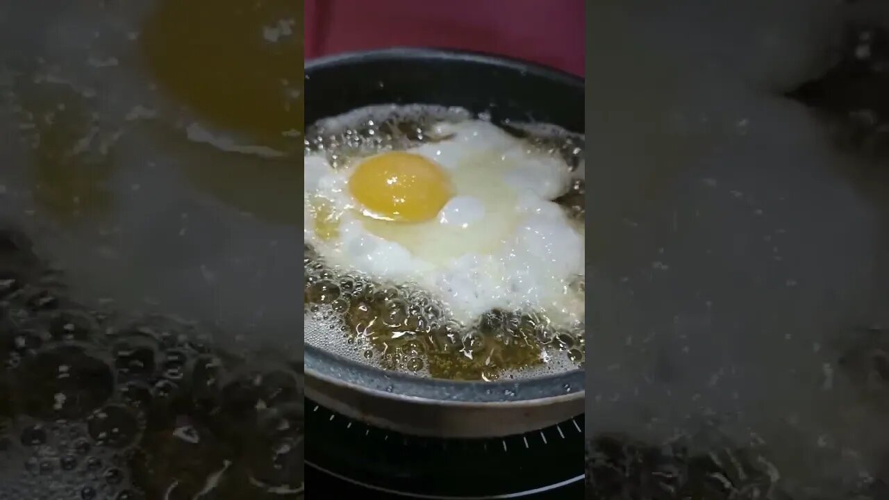 Satisfying Egg Frying Sounds #asmr #eggs #shortvideo #trending #shortsfeed