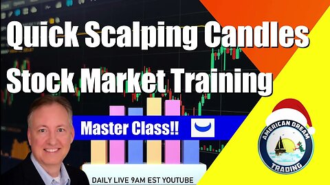 Quick Scalping Candles With A Stop Loss Stock Market Training